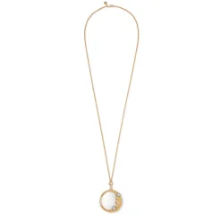 The Met Store Spanish Day and Night Magnifier Pendant Necklace* Necklaces
