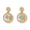 The Met Store Spanish Day and Night Moon Drop Earrings* Earrings