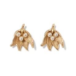 The Met Store The Met Cloisters Garden Fava Bean Stud Earrings* Earrings