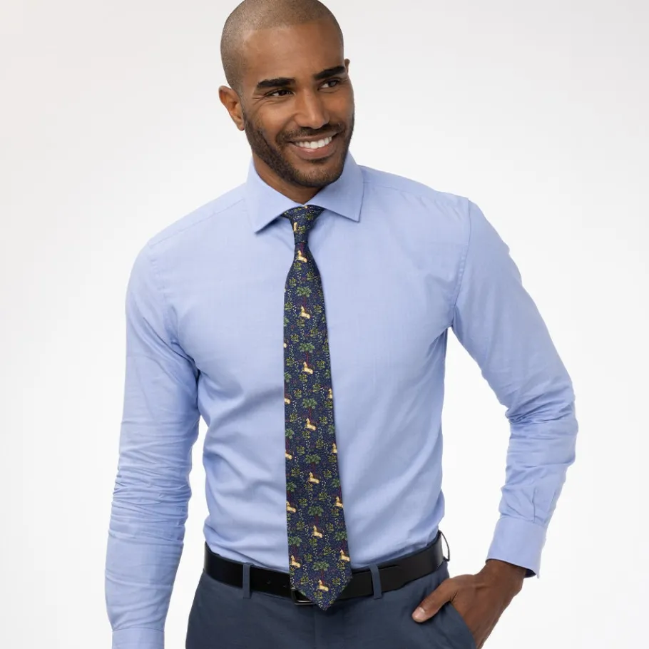 The Met Store Unicorn in a Garden Silk Necktie* Small Accessories