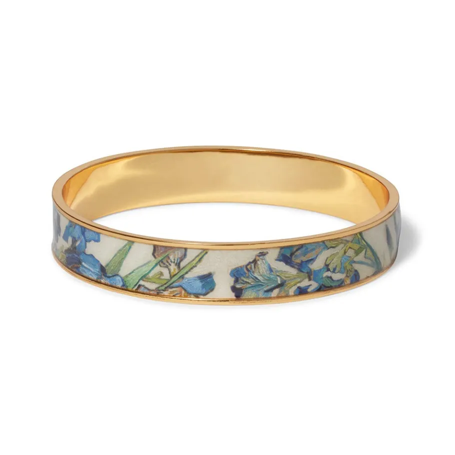 The Met Store Van Gogh Irises Enamel Bangle* Bracelets
