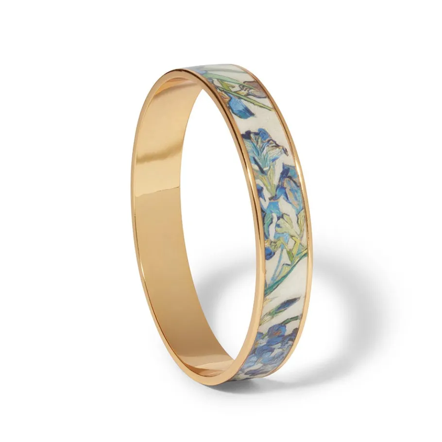 The Met Store Van Gogh Irises Enamel Bangle* Bracelets