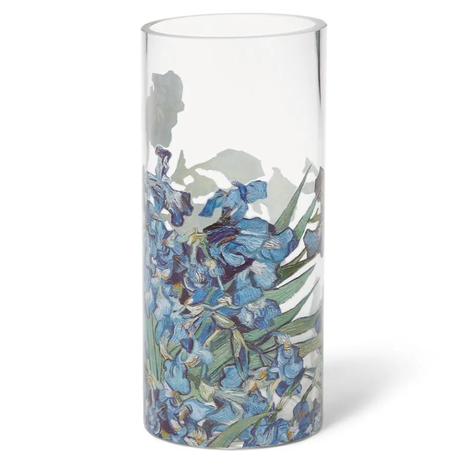 The Met Store Van Gogh Irises Glass Vase* Tableware|Decorative Accents
