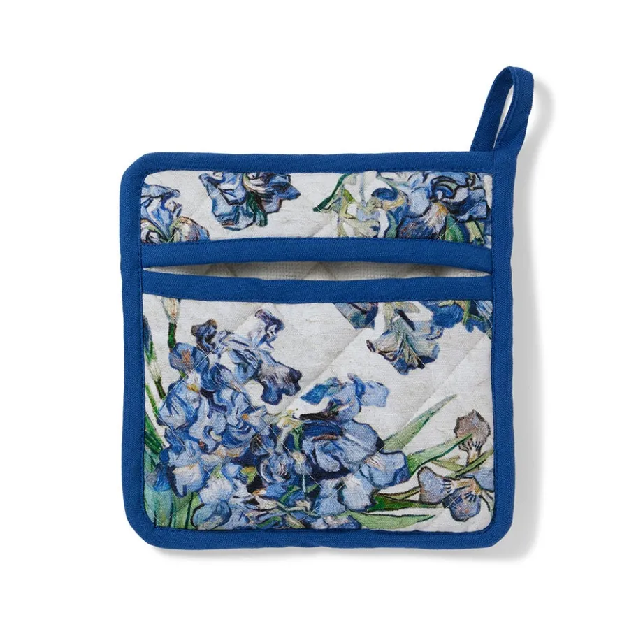 The Met Store Van Gogh Irises Pot Holder and Oven Mitt Set* Tableware