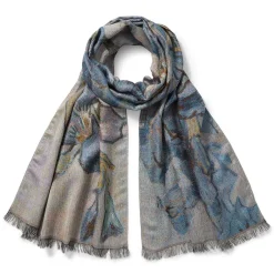 The Met Store Van Gogh Irises Wool-Blend Shawl* Scarves & Wraps