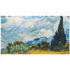 The Met Store Van Gogh Wheat Field with Cypresses Oversize Oblong Silk Scarf* Scarves & Wraps