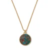 The Met Store William Morris Blackthorn Enamel Pendant Necklace* Necklaces