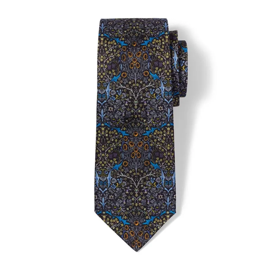 The Met Store William Morris Blackthorn Silk Necktie* Small Accessories