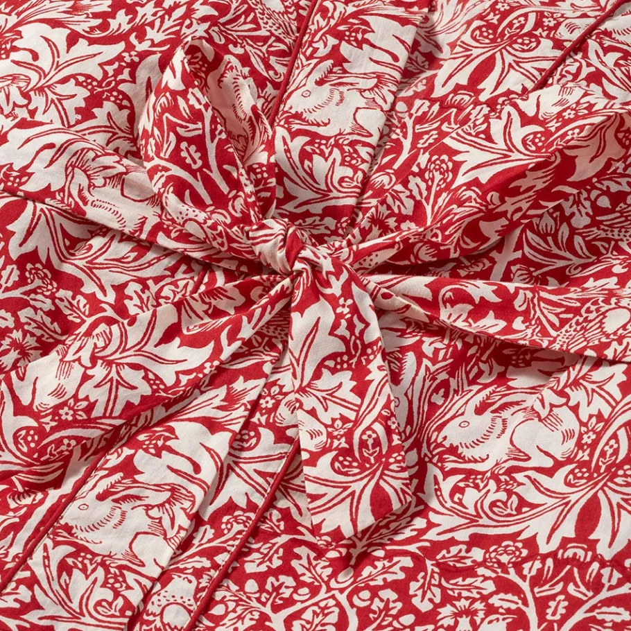 The Met Store William Morris Brother Rabbit Unisex Cotton Robe* Clothing