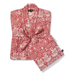 The Met Store William Morris Brother Rabbit Unisex Cotton Robe* Clothing