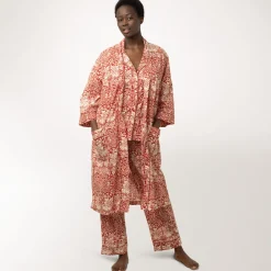 The Met Store William Morris Brother Rabbit Unisex Cotton Robe* Clothing