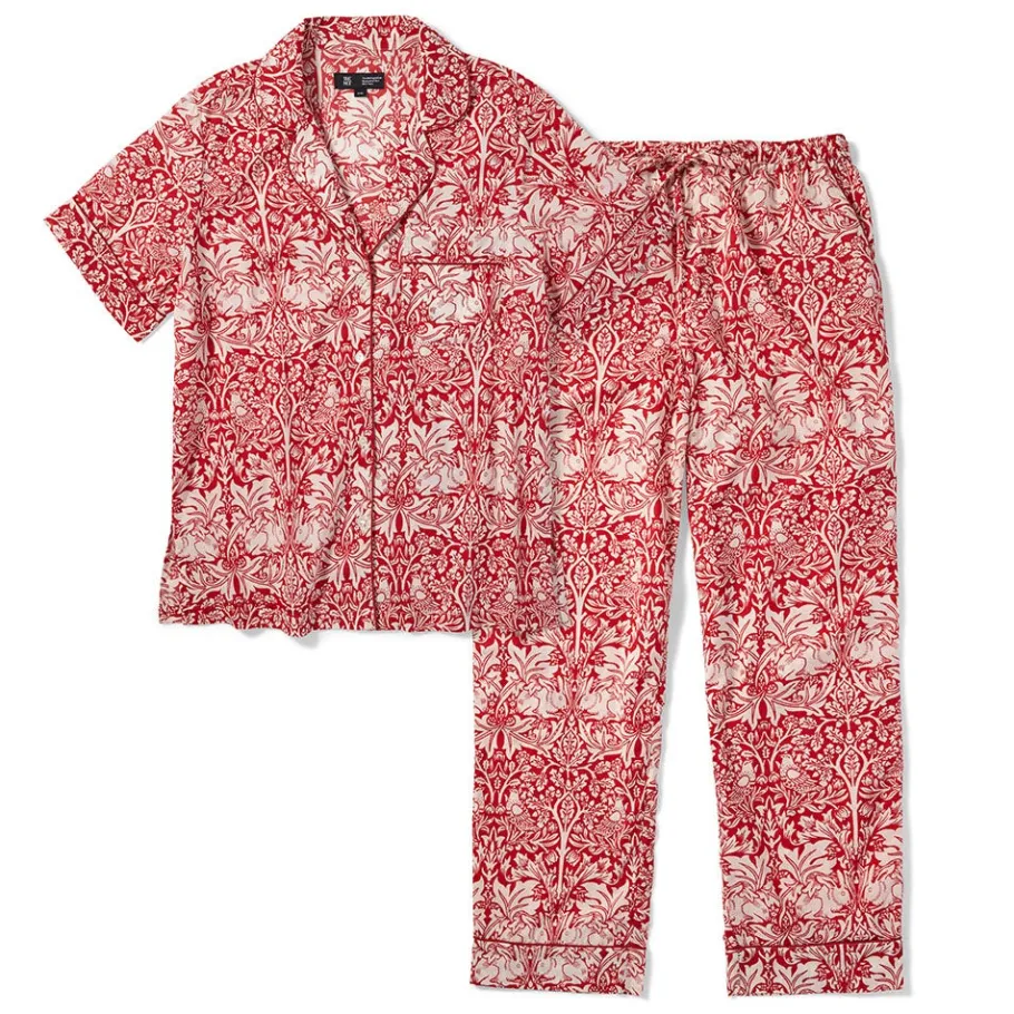 The Met Store William Morris Brother Rabbit Women's Cotton Pajamas* Clothing