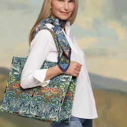 The Met Store William Morris Peacock and Dragon Oversize Structured Tote* Bags