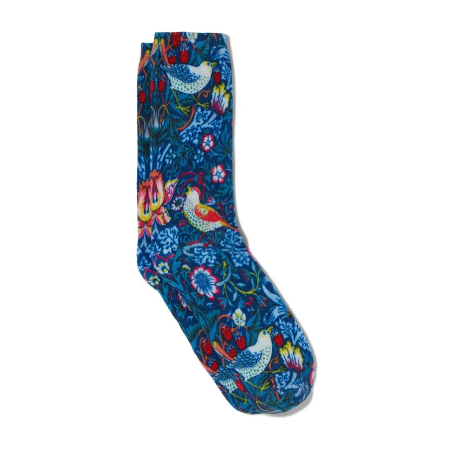 The Met Store William Morris Strawberry Thief Women's Socks* Small Accessories