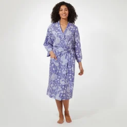 The Met Store William Morris Wild Tulip Women's Cotton Robe* Clothing