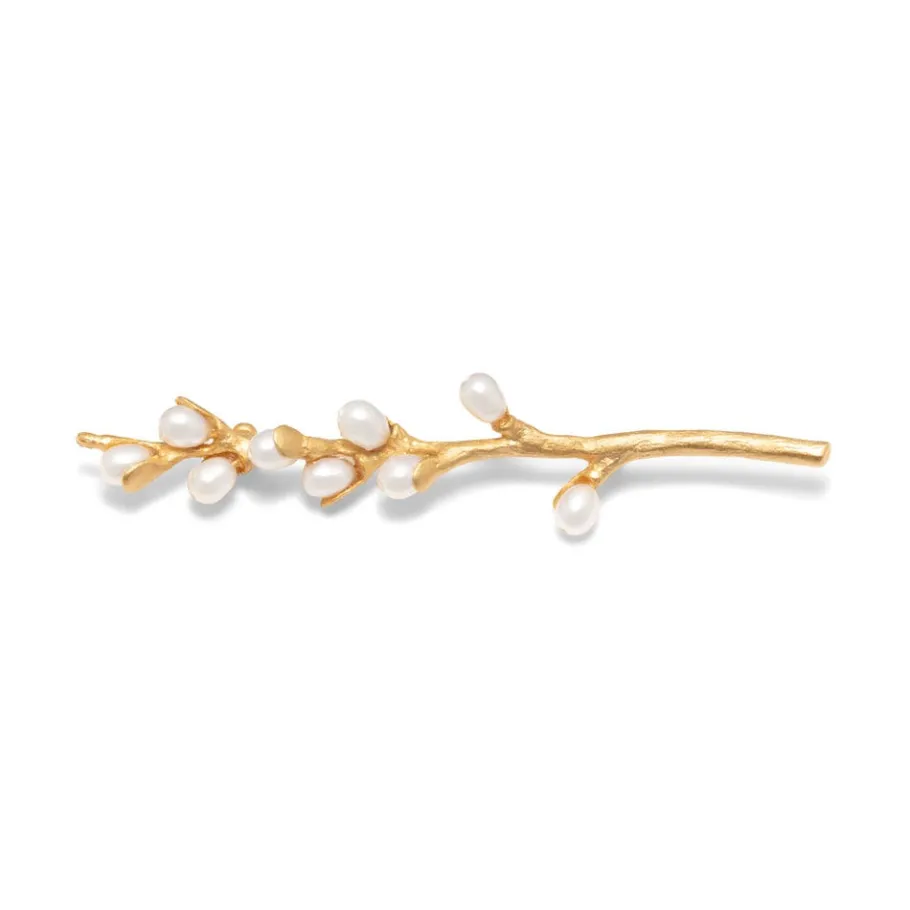 The Met Store Willow Catkins Pearl Brooch* Pins & Brooches